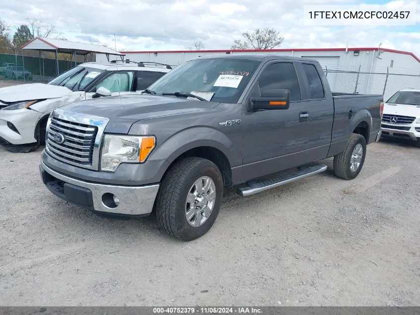 1FTEX1CM2CFC02457 2012 Ford F-150 Xlt