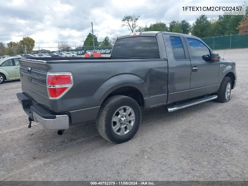 1FTEX1CM2CFC02457 2012 Ford F-150 Xlt