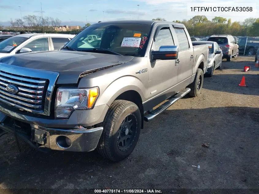 2012 Ford F-150 Xlt VIN: 1FTFW1CT0CFA53058 Lot: 40775174