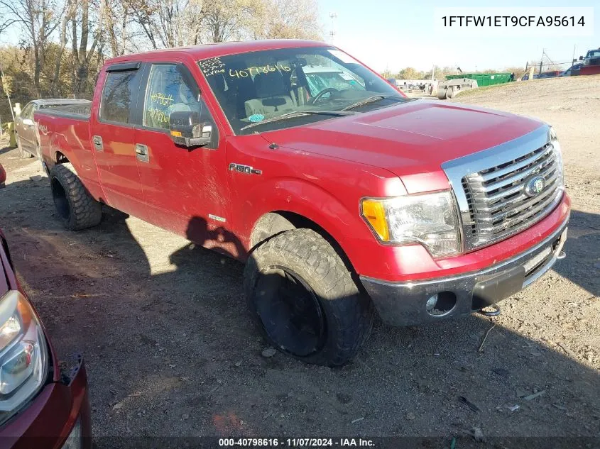 2012 Ford F-150 Xlt VIN: 1FTFW1ET9CFA95614 Lot: 40798616