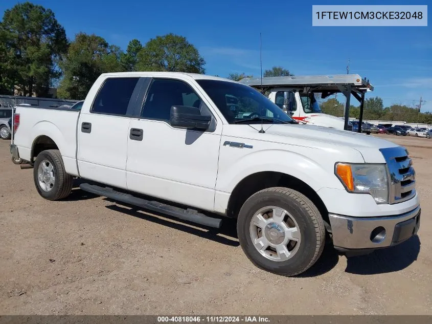 2012 Ford F-150 Xlt VIN: 1FTEW1CM3CKE32048 Lot: 40818046