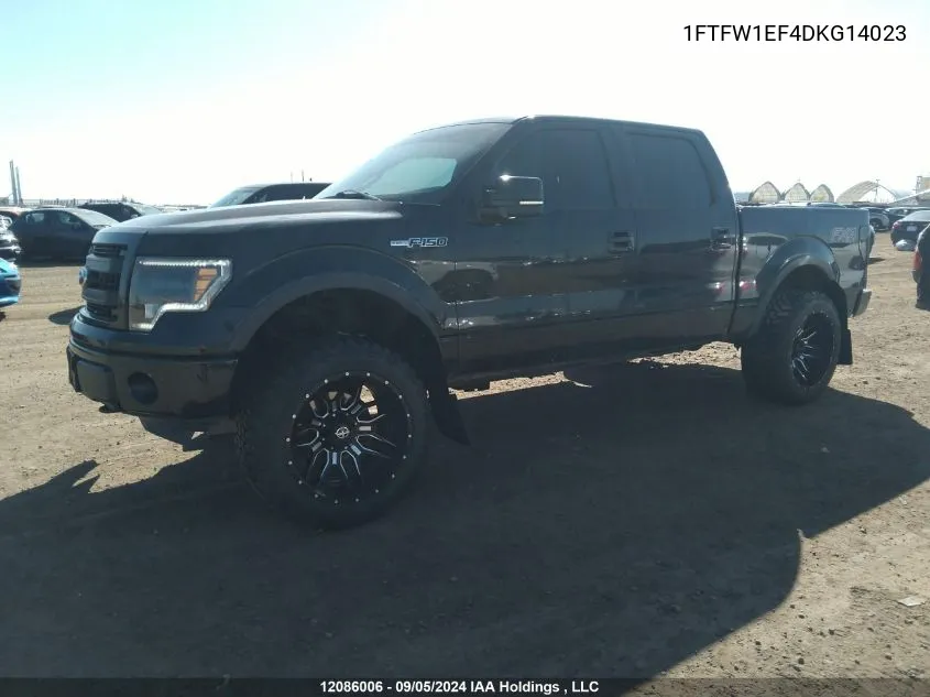 1FTFW1EF4DKG14023 2013 Ford F150 Supercrew