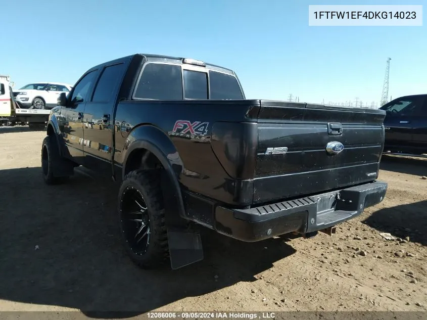 1FTFW1EF4DKG14023 2013 Ford F150 Supercrew