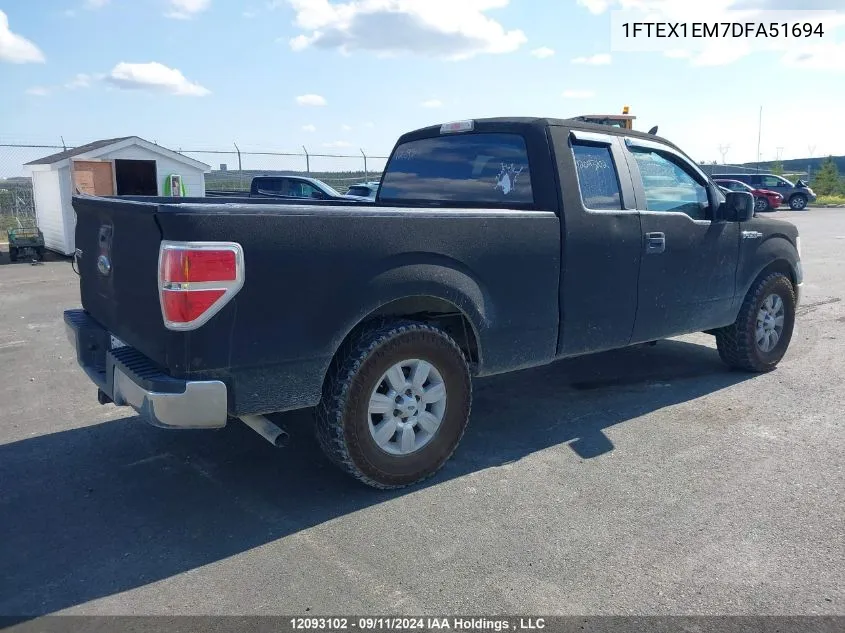 1FTEX1EM7DFA51694 2013 Ford F-150