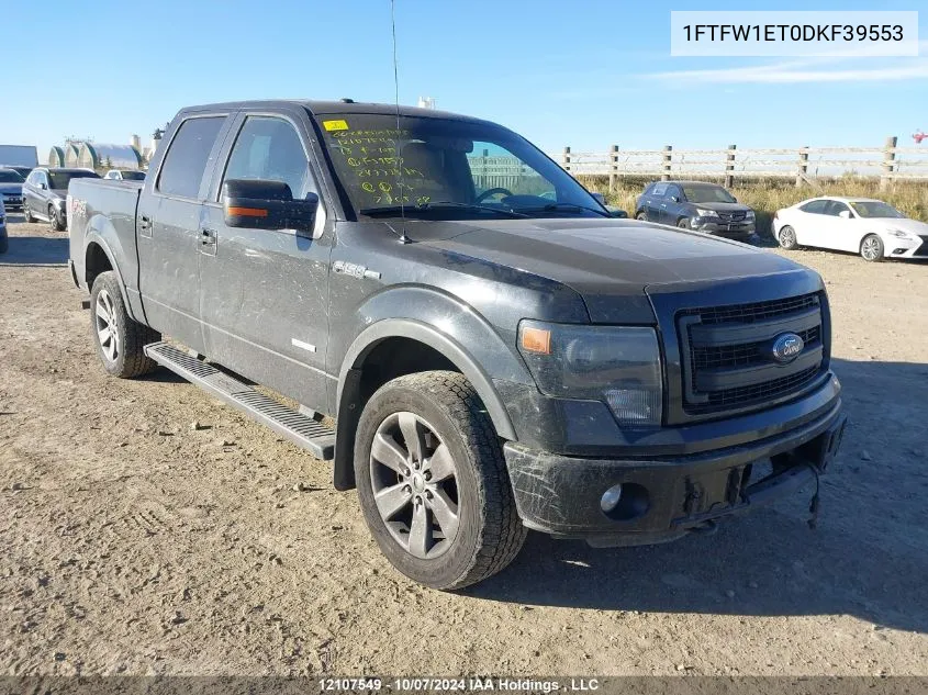 2013 Ford F-150 Fx4 VIN: 1FTFW1ET0DKF39553 Lot: 12107549