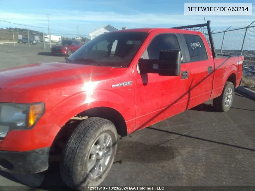 2013 Ford F-150 Xlt VIN: 1FTFW1EF4DFA63214 Lot: 12131913