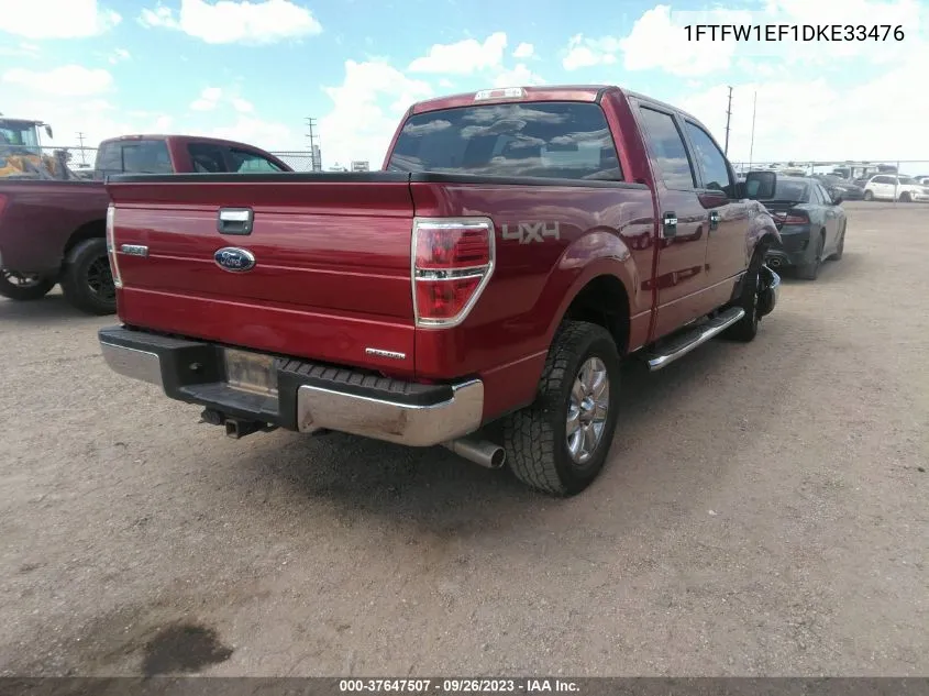 1FTFW1EF1DKE33476 2013 Ford F-150 Xl/Xlt/Fx4/Lariat