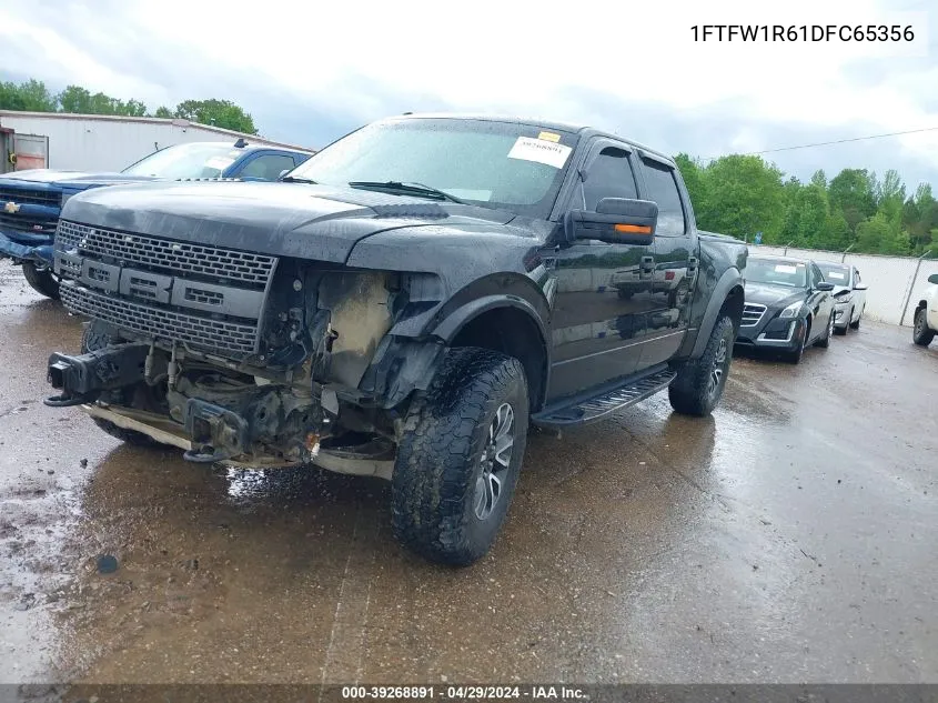 2013 Ford F-150 Svt Raptor VIN: 1FTFW1R61DFC65356 Lot: 39268891