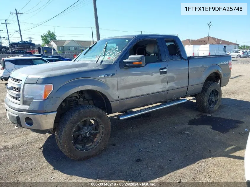 1FTFX1EF9DFA25748 2013 Ford F-150 Xlt