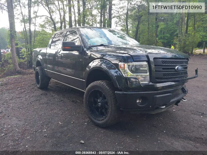 1FTFW1ET5DFD10990 2013 Ford F-150 Limited