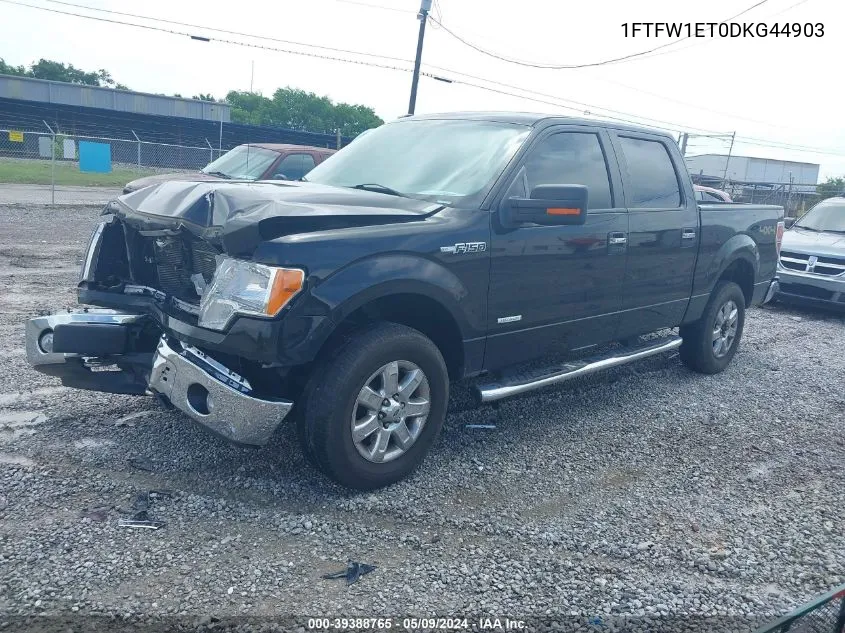 2013 Ford F-150 Xlt VIN: 1FTFW1ET0DKG44903 Lot: 39388765