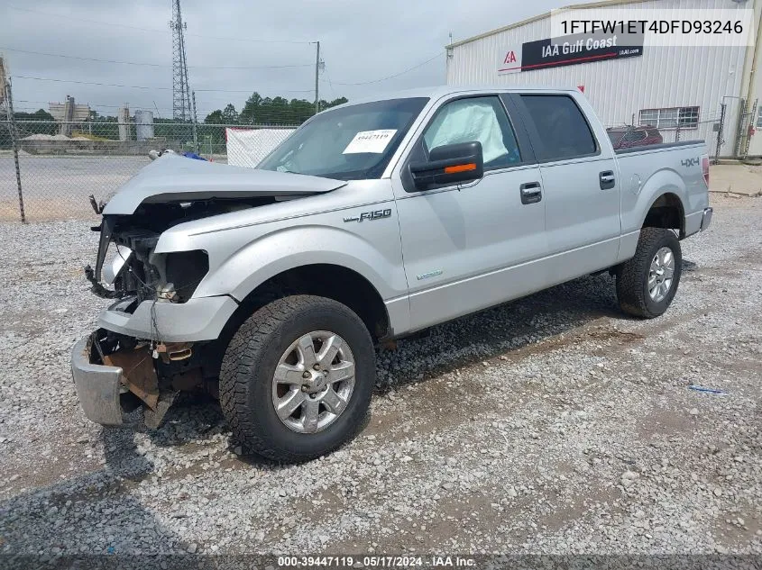 2013 Ford F-150 Xlt VIN: 1FTFW1ET4DFD93246 Lot: 39447119