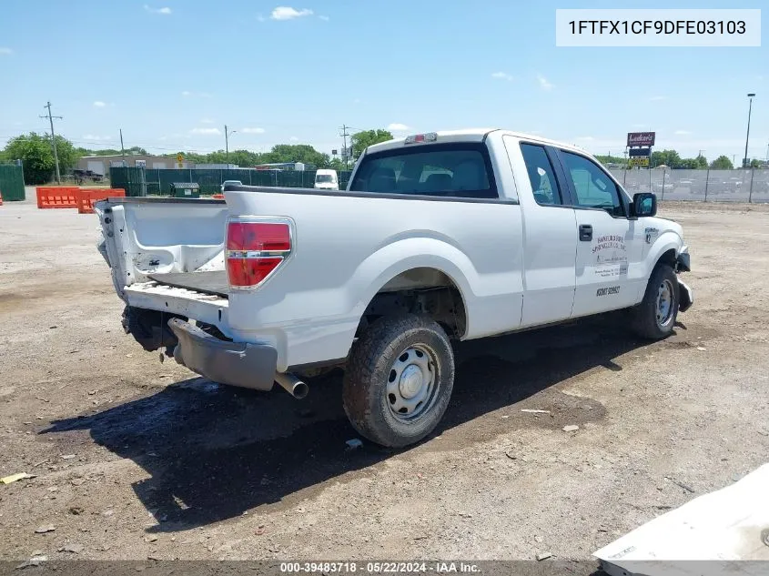 1FTFX1CF9DFE03103 2013 Ford F-150 Xl