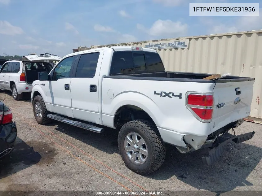 1FTFW1EF5DKE31956 2013 Ford F-150 Xlt