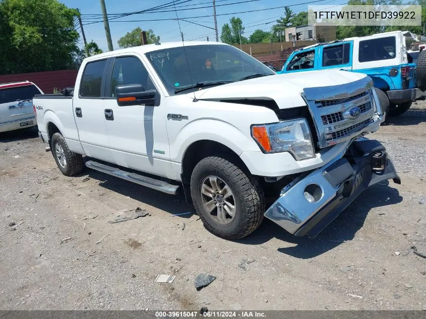 2013 Ford F-150 Xlt VIN: 1FTFW1ET1DFD39922 Lot: 39615047