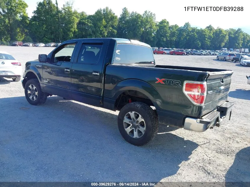 1FTFW1ET0DFB39288 2013 Ford F-150 Xlt