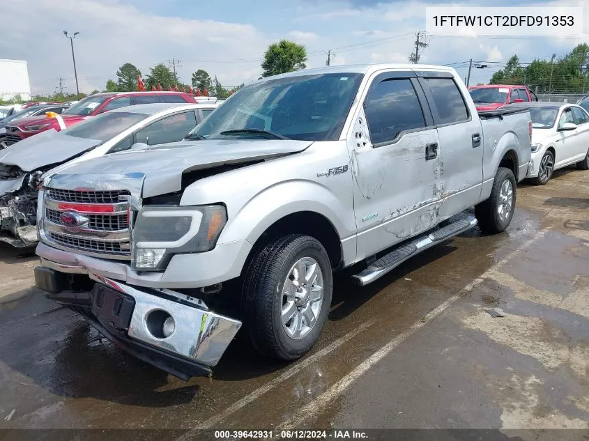 1FTFW1CT2DFD91353 2013 Ford F-150 Xlt