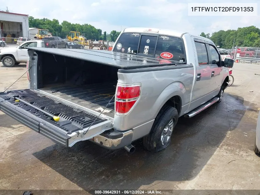 1FTFW1CT2DFD91353 2013 Ford F-150 Xlt