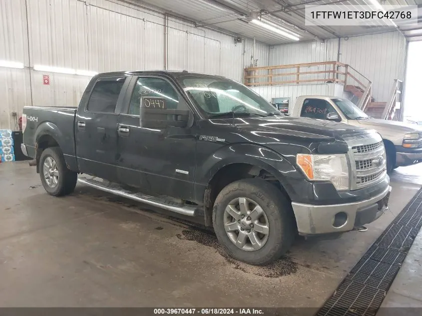 1FTFW1ET3DFC42768 2013 Ford F-150 Xlt