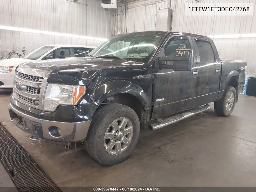 1FTFW1ET3DFC42768 2013 Ford F-150 Xlt