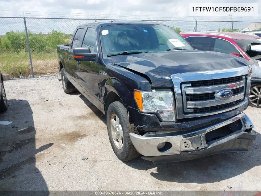 2013 Ford F-150 Xlt VIN: 1FTFW1CF5DFB69691 Lot: 39670576