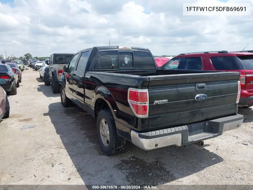 1FTFW1CF5DFB69691 2013 Ford F-150 Xlt