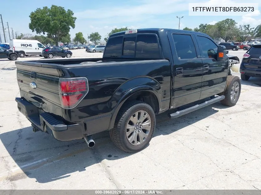 2013 Ford F-150 Fx4 VIN: 1FTFW1ET8DFB63273 Lot: 39682029