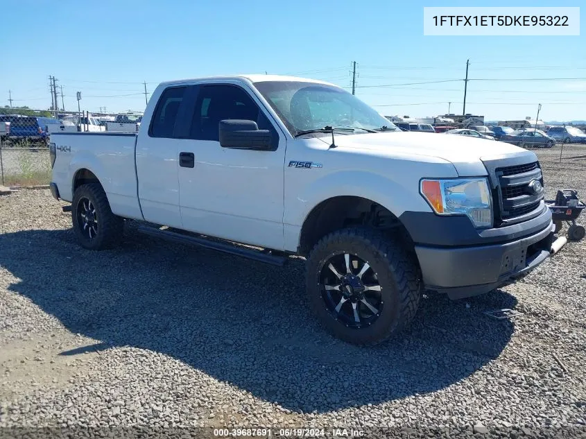 1FTFX1ET5DKE95322 2013 Ford F-150 Xl