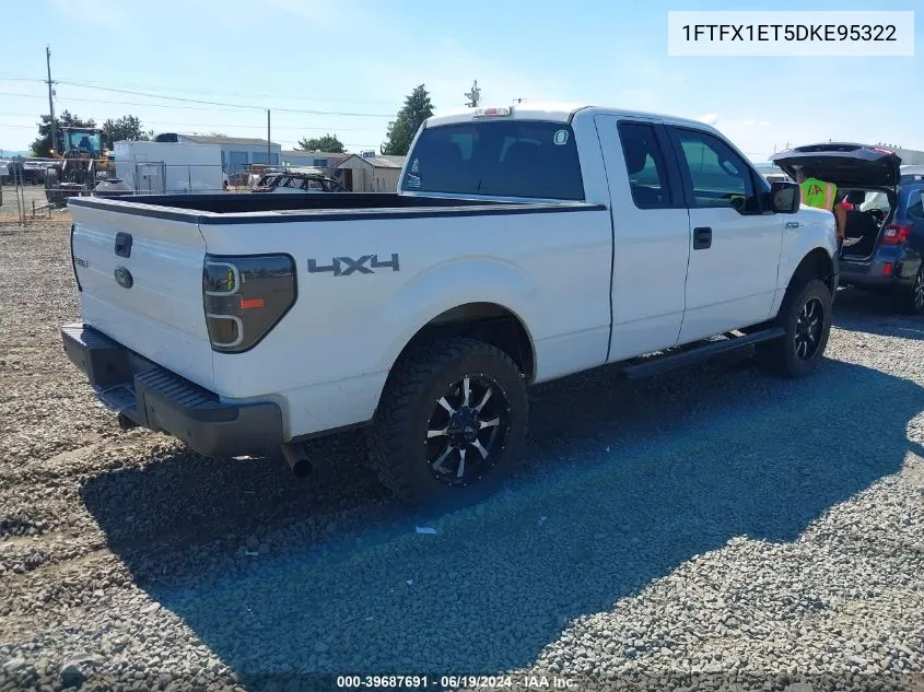 1FTFX1ET5DKE95322 2013 Ford F-150 Xl