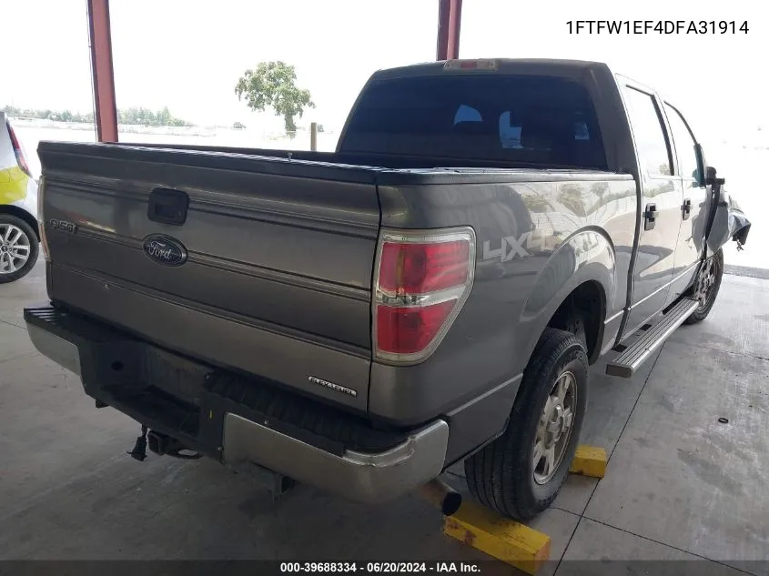 1FTFW1EF4DFA31914 2013 Ford F-150 Xlt