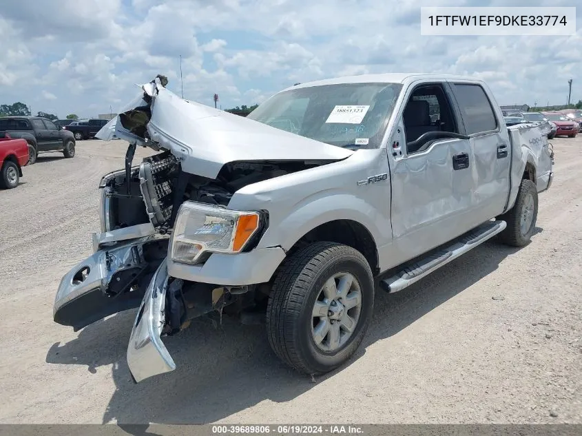 1FTFW1EF9DKE33774 2013 Ford F-150 Xlt