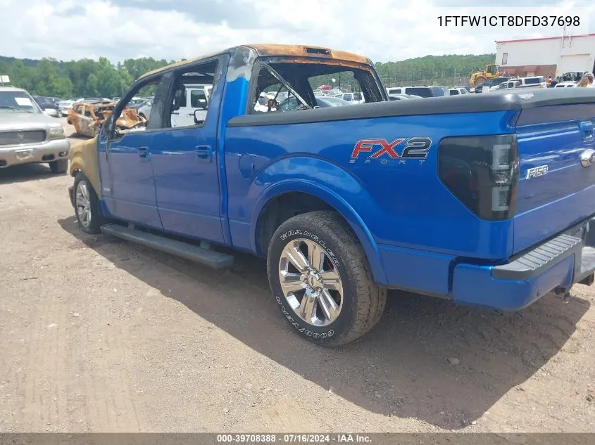 1FTFW1CT8DFD37698 2013 Ford F-150 Fx2