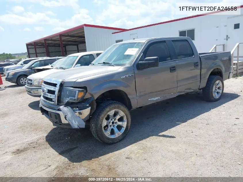 2013 Ford F-150 Xlt VIN: 1FTFW1ET2DFA24658 Lot: 39720612