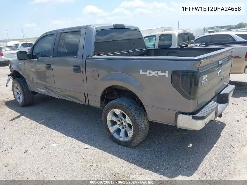 1FTFW1ET2DFA24658 2013 Ford F-150 Xlt