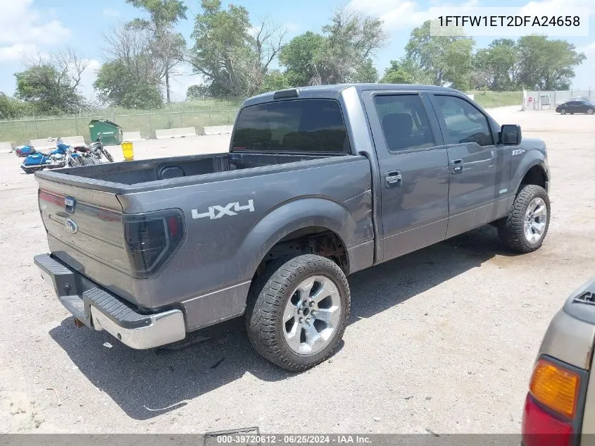 2013 Ford F-150 Xlt VIN: 1FTFW1ET2DFA24658 Lot: 39720612