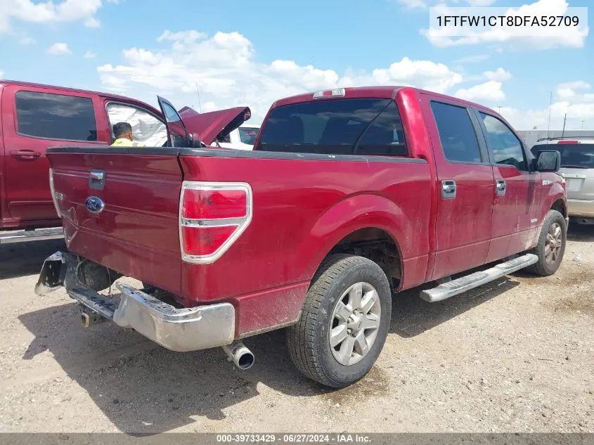 1FTFW1CT8DFA52709 2013 Ford F-150 Xlt