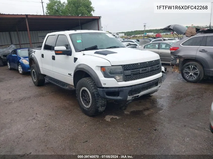 2013 Ford F-150 Svt Raptor VIN: 1FTFW1R6XDFC42268 Lot: 39740570