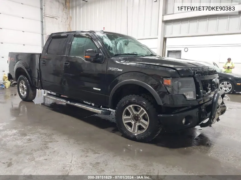 2013 Ford F-150 Fx4 VIN: 1FTFW1ET7DKE90383 Lot: 39751829