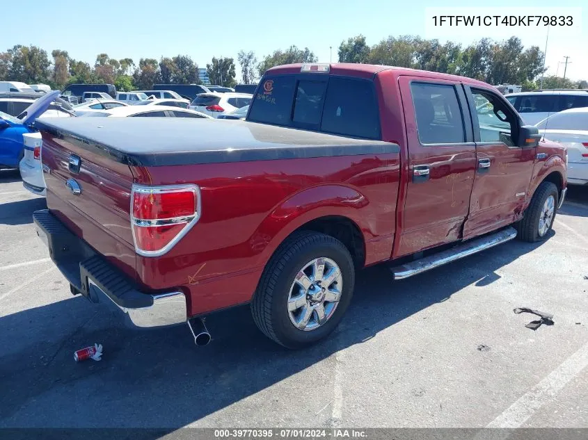 2013 Ford F-150 Xlt VIN: 1FTFW1CT4DKF79833 Lot: 39770395