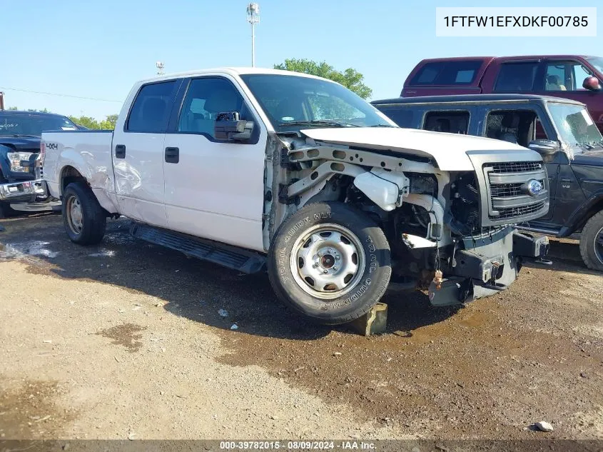 1FTFW1EFXDKF00785 2013 Ford F-150 Xl