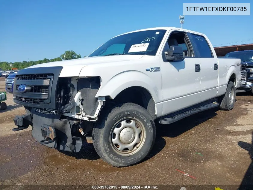 1FTFW1EFXDKF00785 2013 Ford F-150 Xl