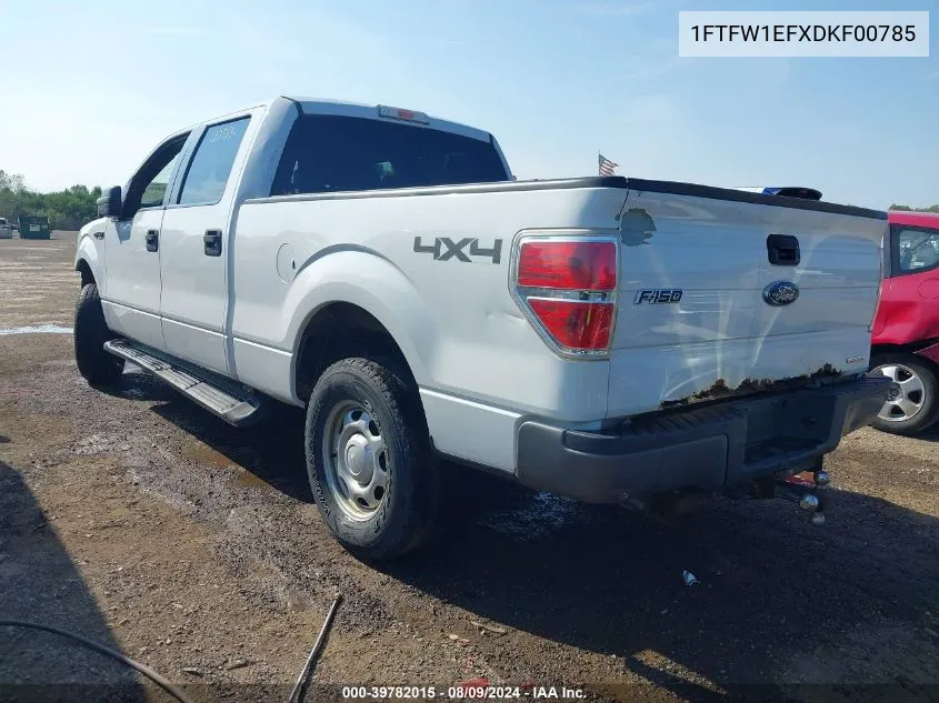 1FTFW1EFXDKF00785 2013 Ford F-150 Xl