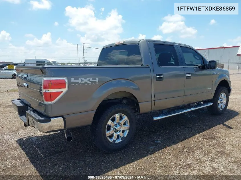 2013 Ford F-150 Xlt VIN: 1FTFW1ETXDKE86859 Lot: 39825496