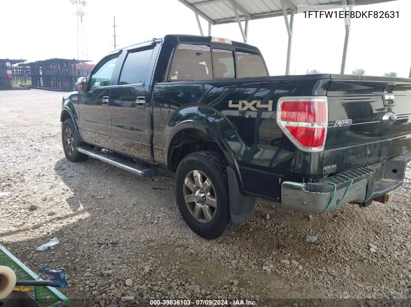 1FTFW1EF8DKF82631 2013 Ford F-150 Lariat