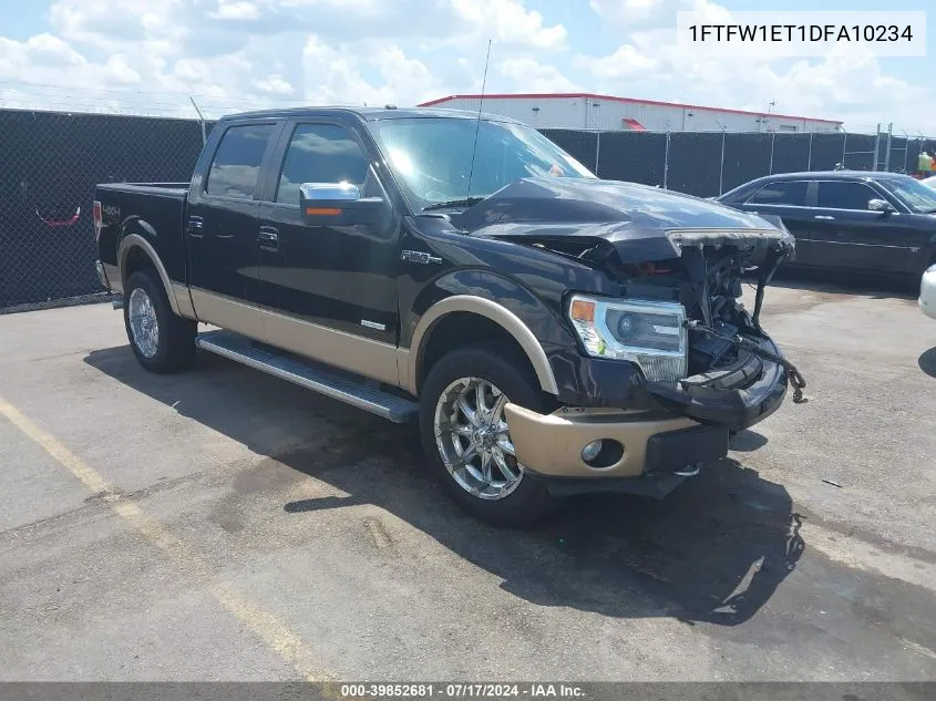 1FTFW1ET1DFA10234 2013 Ford F-150 Lariat