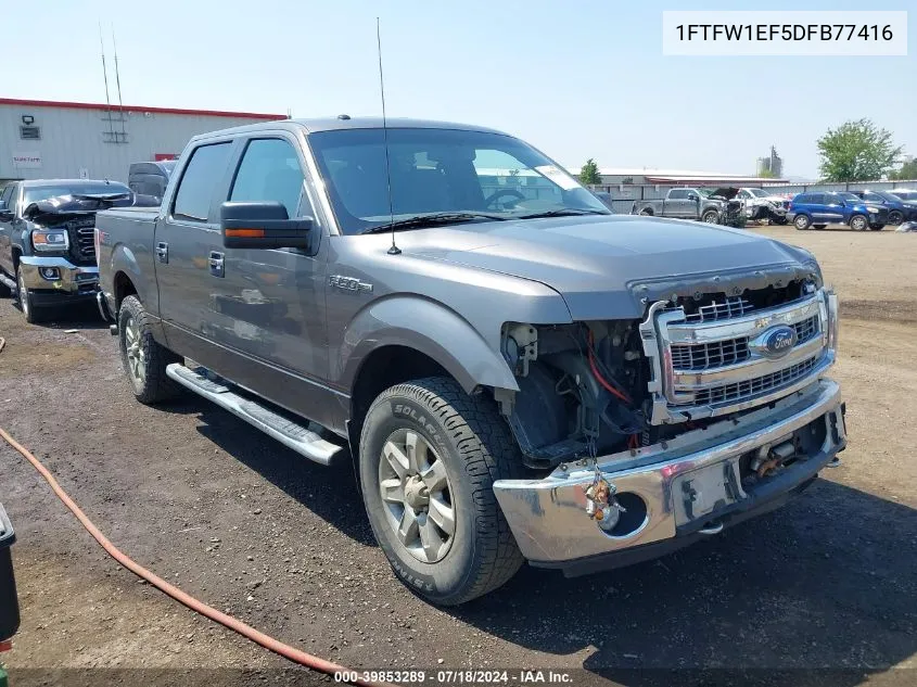 2013 Ford F-150 Xlt VIN: 1FTFW1EF5DFB77416 Lot: 39853289