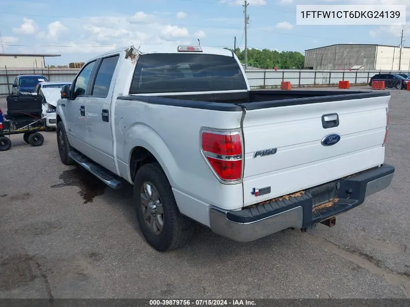 1FTFW1CT6DKG24139 2013 Ford F-150 Xlt