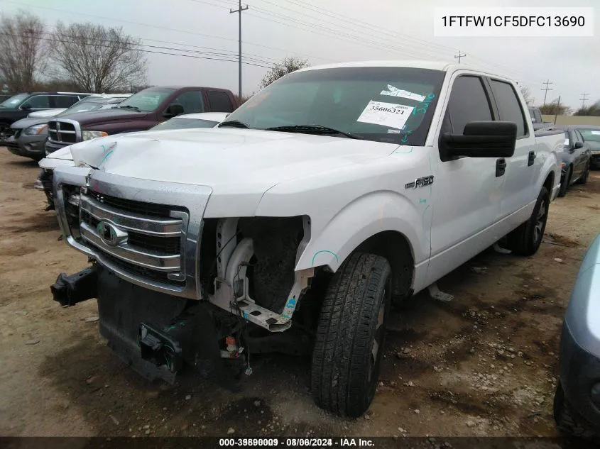 1FTFW1CF5DFC13690 2013 Ford F-150 Xlt