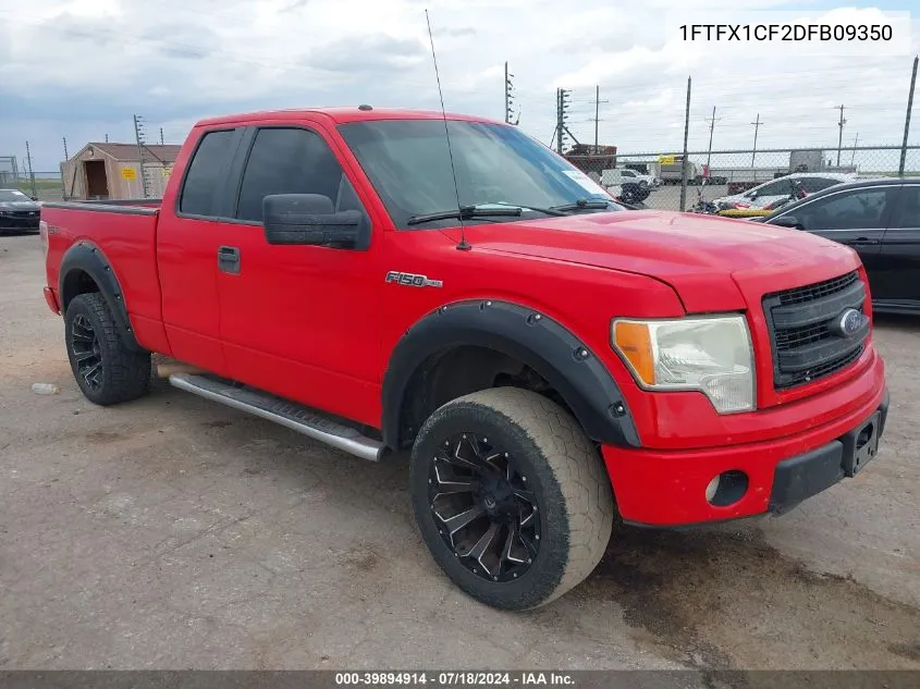 2013 Ford F-150 Stx VIN: 1FTFX1CF2DFB09350 Lot: 39894914