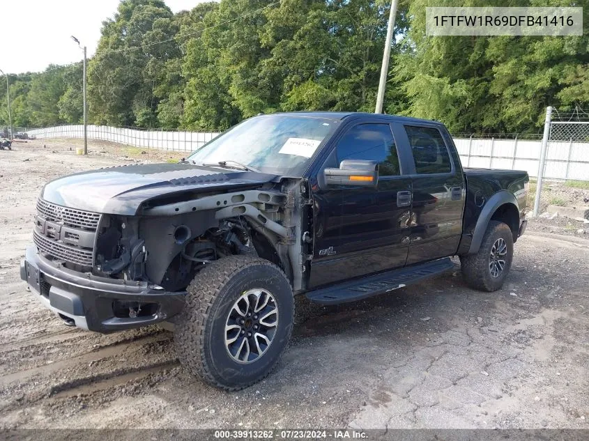 1FTFW1R69DFB41416 2013 Ford F-150 Svt Raptor